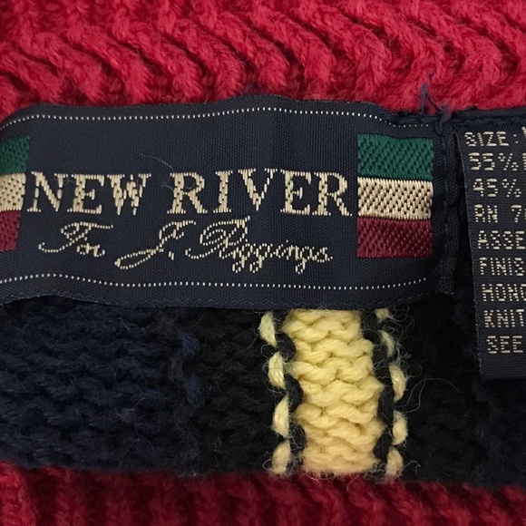 New River for J. Riggings Heavy Knit Crew Neck L - Picture 7 of 7